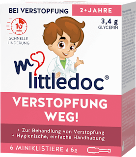 Verstopfung weg! Miniklistiere my littledoc