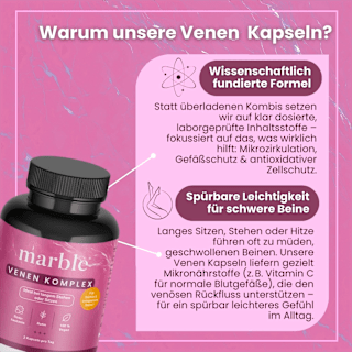 Venen Komplex Kapseln 60 St marble
