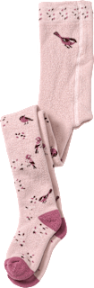 Thermostrumpfhose mit Vogel-Muster, rosa, Gr. 110/116 ALANA