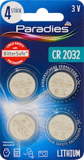 Litijeva baterija CR2032, 3V Paradies