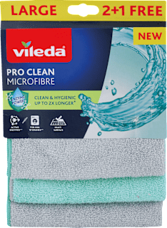 Univerzálna utierka Mikrofibre Pro Clean 2+1 Vileda
