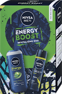 Darilni set za moške Energy Boost NIVEA MEN