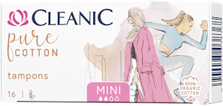 Tampony Pure Cotton Mini Cleanic