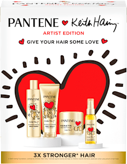 Darilni set za nego las Keith Haring Artist Edition PANTENE PRO-V