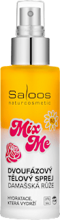bio dvoufázový tělový olej Mix Me Damašská růže Saloos