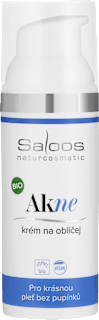 přírodní pleťový krém na akné  Saloos