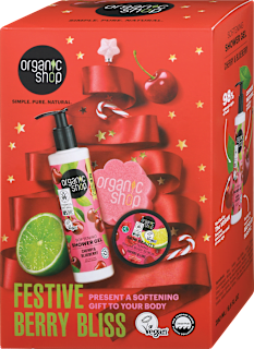 Darilni set Festive Berry Bliss organic shop