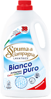 Detersivo Lavatrice Bianco Puro Spuma di Sciampagna