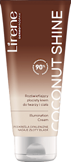 COCONUT SHINE iluminirajuća krema za lice i telo Lirene