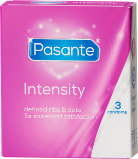 Prezerwatywy Ribs & Dots/Intensity 3szt. Pasante