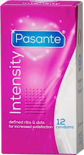 Prezerwatywy Ribs & Dots/Intensity 12szt. Pasante