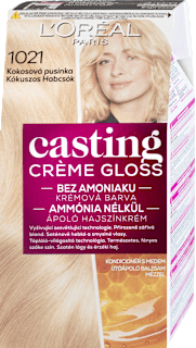 Farba na vlasy - 1021 kokosová pusinka L'ORÉAL PARiS CASTING Crème Gloss