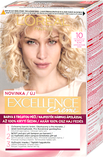 Farba na vlasy - 10 najsvetlejšia blond L'ORÉAL PARiS EXCELLENCE Creme