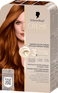 Boja za kosu Creme Supreme – 7-7 Copper Blonde Schwarzkopf CREME SUPREME