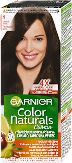 Farba na vlasy - 4 stredne hnedá GARNIER Color naturals