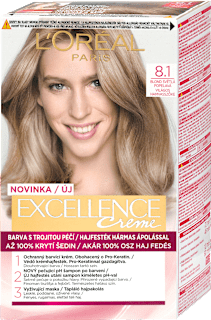 Farba na vlasy - 8.1 blond svetlá popolavá L'ORÉAL PARiS EXCELLENCE Creme