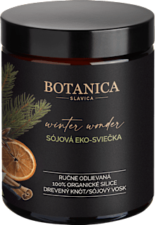 Sójová eko sviečka Winter Wonders BOTANICA SLAVICA