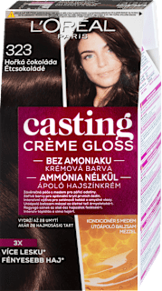 Farba na vlasy - 323 horká čokoládová L'ORÉAL PARiS CASTING Crème Gloss