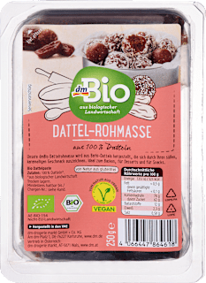 Surová datľová pasta dmBio