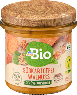 Crema spalmabile bio di noci e patate dolci dmBio