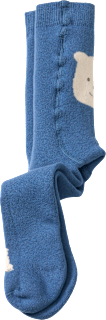 Thermostrumpfhose mit Bären-Motiv, blau, Gr. 86/92 ALANA