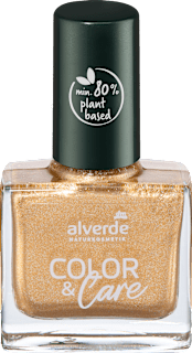 Nagellack Color & Care 190 Sparkling Gold alverde NATURKOSMETIK