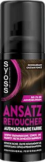 Ansatz Retoucher Dunkelbraun Syoss