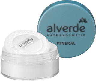 transparentní minerální pudr alverde NATURKOSMETIK