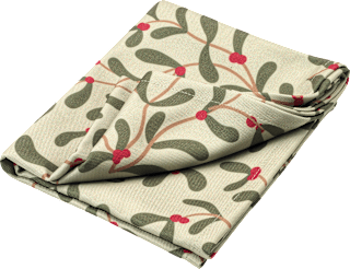 Tischläufer, Mistelzweige, grün (140x40 cm) BOLTZE