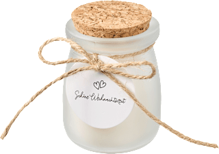 Duftkerze mit Korkdeckel "Schöne Weihnachtszeit" Dekorieren & Einrichten