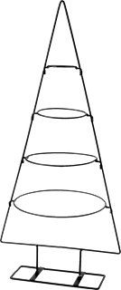 Metallaufsteller, Baum (60 cm) BOLTZE