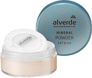 Mineralni puder v prahu, 01 Porcelain alverde NATURKOSMETIK