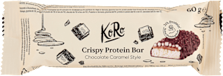 Barretta Crispy Protein Bar Cioccolato Caramello KoRo