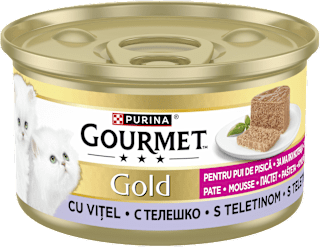 Hrana za mačiće Gold Junior – teletina Purina Gourmet