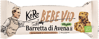 Barretta di Avena con arachidi e cioccolato KoRo