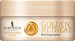 Bogato maslo za telo Body Hugs Golden Retreat AFRODITA