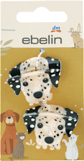 Detské štipce do vlasov - pes dalmatín ebelin