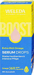 Bőr védőrétegét erősítő szérumcseppek omega 3-6-9 zsírsavakkal WELEDA