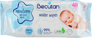 newborn aqua pure vlažne maramice za bebe- 99% voda, 48 kom