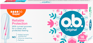 Original tampony super o.b.