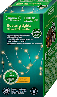 LED Lichterkette Micro Durawise, klassisch warm (100 er) Dekorieren & Einrichten