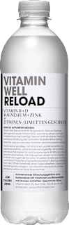 Erfrischungsgetränk Reload Zitronen-Limetten-Geschmack Vitamin Well