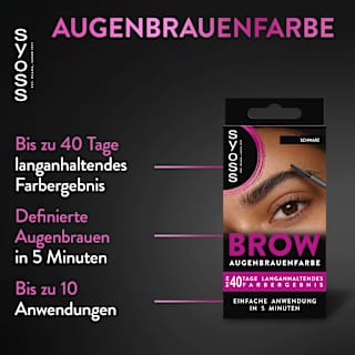 Augenbrauenfarbe Schwarz 1-1 syoss