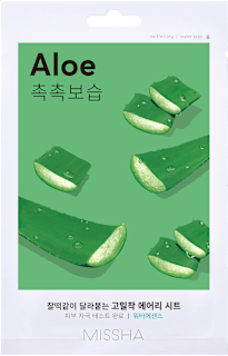 Maska w płachcie Airy Fit Aloe MISSHA