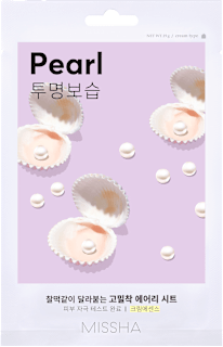 Maska w płachcie Airy Fit Pearl MISSHA