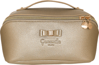 Kozmetička torbica Beauty Camille – M, zlatna Camomilla