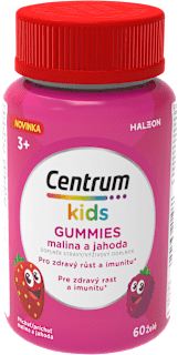 gummies s příchutí malina a jahoda Centrum kids