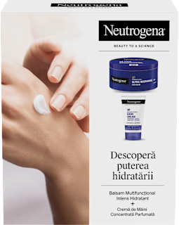Set balsam+cremă de mâini Neutrogena