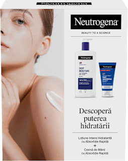Set loțiune de corp+cremă de mâini  Neutrogena