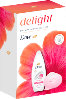 Подаръчен комплект Delight body wash favorites collection Dove